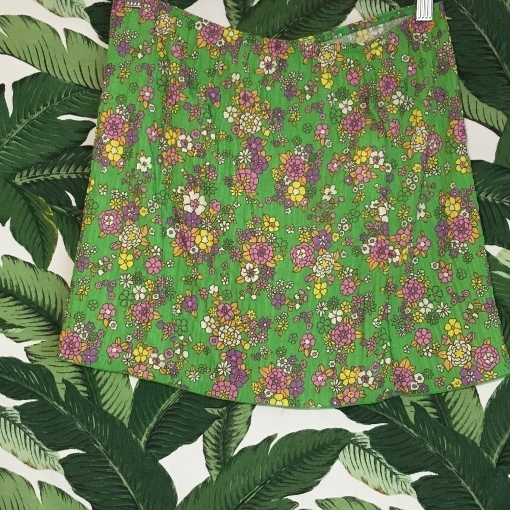 BIKINI sarong Wrap Skirt Bathing Cover-Up Floral Print Two Side Tie Small - Picture 7 of 9